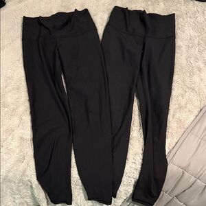 Old Navy Women's Black High-Waisted Leggings